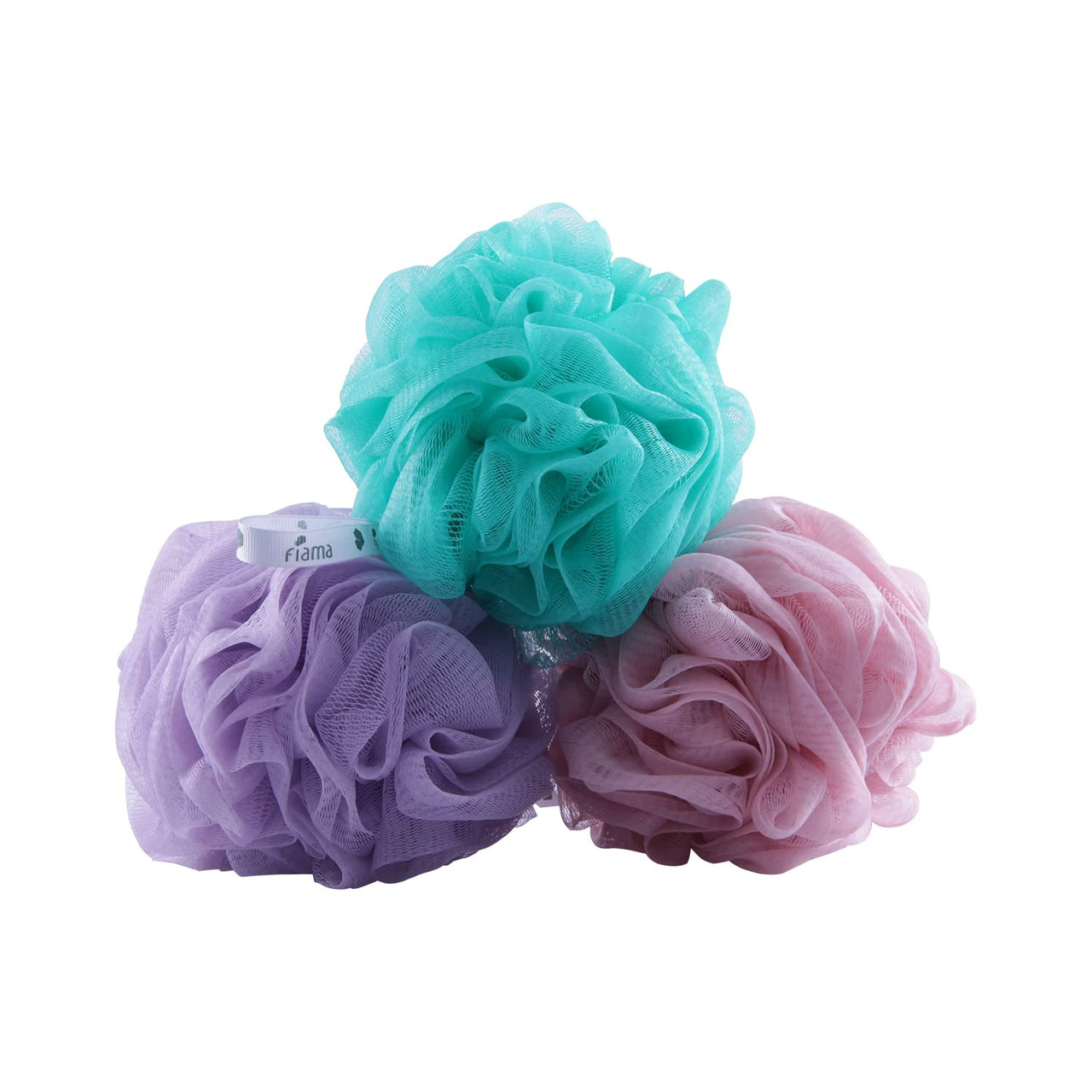 Fiama Bath Essential Puff-a-Loofah, Pack of 1 Body Loofah, Soft, Exfoliated and Energized Skin