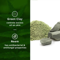 Ustraa Neem & Green Clay Soap For Men - 100 gm - Pack of 8 | Detox & Oil Control | Cleansing with Lasting Fragrance | Rich & Intense Foam | For All Skin Types