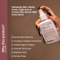 Neude Face Toner Niacinamide - 100ml with Whey Protein, Milk Peptides, 2% Salicylic Acid for Oil & Acne Free Skin, Hydrating, Fades Blemishes, Brightens & Smoothen Skin, Tightens Pores