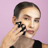 PAC Pizza Puff (Black) (Mini) (3 Pc)