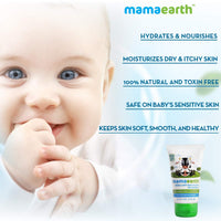 Mamaearth Daily Moisturizing Lotion, 200ml & Milky Soft Natural Baby Face Cream for Babies 60mL