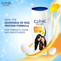 Clinic Plus Strength & Shine With Egg Protein Shampoo, 355 ml