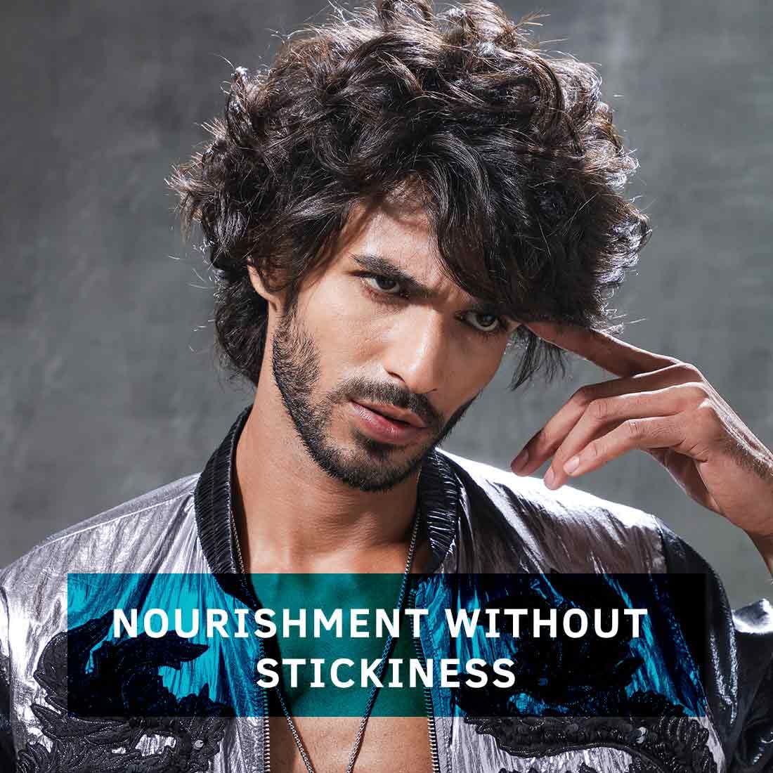 USTRAA Hair Cream for Men - 2 x 100g - For Daily Use with Light Hold- Style & nourishment | Wheat Germ Oil | Wild Flax Seed Extracts | Moisturizes Hair | Non-sticky, Sulphate & Paraben FREE (Set of 2)