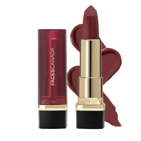 FACESCANADA Comfy Matte Creme Lipstick - On The Move 05, 4.2G | 8Hr Long Stay & Faces Canada Ultime Pro Hd Intense Matte Lipstick + Primer - Wine Shot (Plum), 1.4G | 9Hr Long Stay