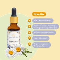 Luxurious CHAMOMILE Essential Oil by Enhanced Essentials|Therapeutic Grade,Organic & Natural |With glass dropper| Ultra Premium and Highly Concentrated Oil for Home Fragrance, Diffusers, Skin care, Aromatherapy, Bath, Massage,Soap and Candle making| 30 ml