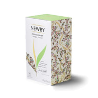 Newby Peppermint Herbal Tisane, 25 Biodegradable Tea Bags, Soothing Peppermint Leaves With Fresh Minty Taste | Iced Tea | Cooling Tea | 50 g