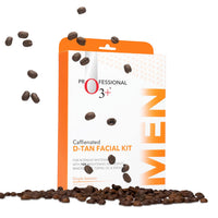 O3+ Caffeinated D-Tan Facial Kit for removing dirt toxins oil and sweat single session for All Skin Types 40 GM