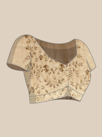 Sunderani Women's  Designer Black Georgette Embroidered Fashion Designing Saree for Women (Sund KK BLACK)