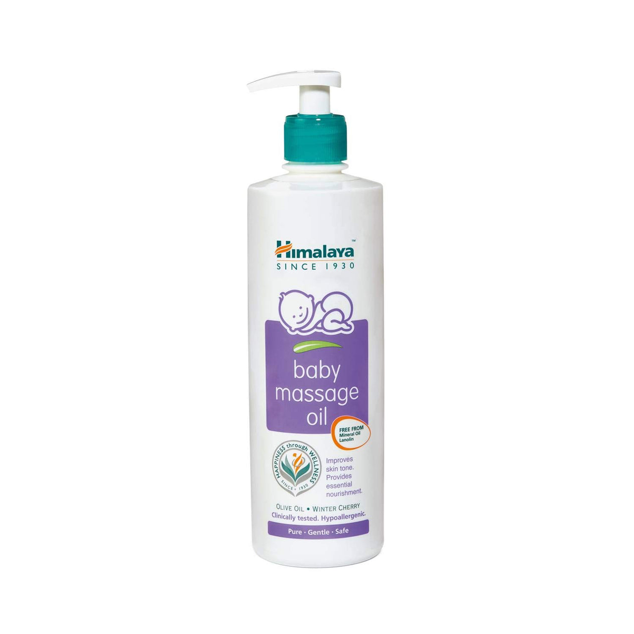 Himalaya Herbals Baby Lotion (400ml) and Massage Oil (500ml) Combo