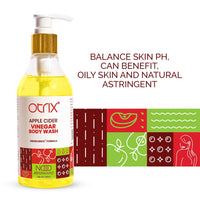 Otrix Apple Cider Vinegar Body Wash with Linoleic Acid, Purifying and Hydrating Cleanser, pH Balancing, For Men and Women, 290ml