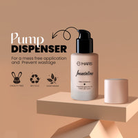 MARS Drip Lip Mist for Women (4.5 ml) (06-Cocoa Drip) High Coverage Liquid Foundation | Blemish Free & Blendable Foundation for Makeup (40ml) (SHADE-6.5)