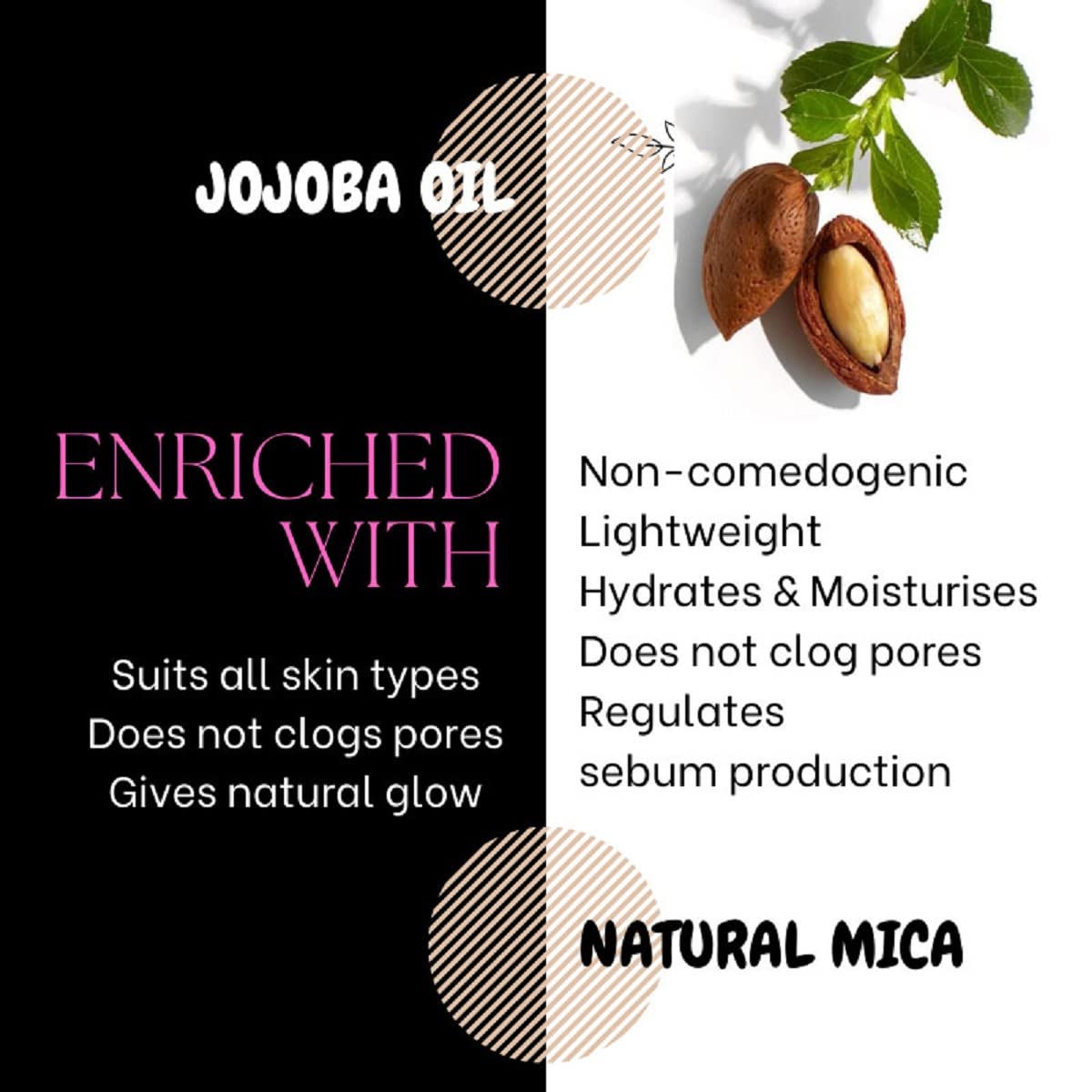 EcoBerry Mineral BB Cream For All Skin Tones, Acne Prone Skin, Subtle Natural Look, Light Weight, Non-Greasy, Organic, Natural, Alcohol Free, Sulphate Free, 15g