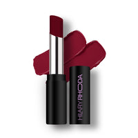 Hilary Rhoda Power Stay NonTransfer Lipstick | Matte Finish | Infused with Vitamin E & Shea Butter | Lightweight & Highly Pigmented | Glides Easily & Smudge-Proof |3.2g (Rich Red - Shade 14)