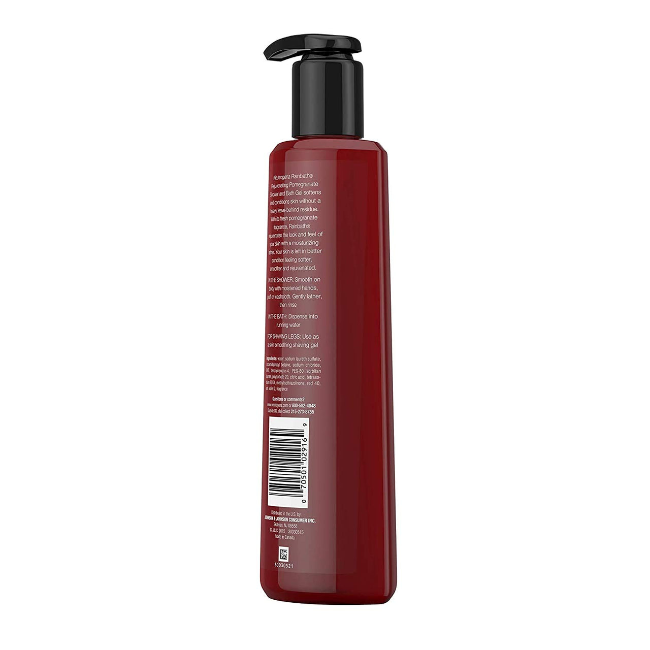 Neutrogena Rainbath Rejuvenating Shower And Bath Gel, Body Wash, Pomegranate, 16 Fl. Oz,946 ml