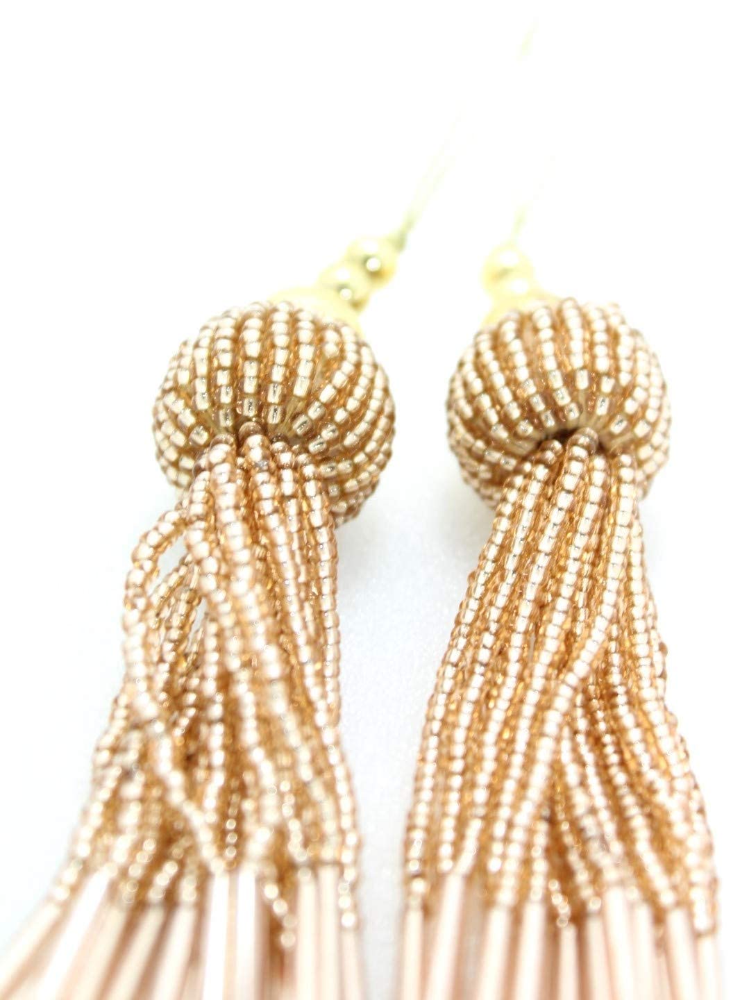 Trendy and Ethnic Acrylic Pearls Tassel Women's  Ethnic Work Hanging Latkan for Sareepallu Blouse Dupatta Lehenga (Set of 1 Pairs)