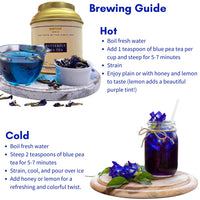 Yumavi Butterfly Pea Tea - 30 gm || No Harmful PET Jars or Plastic || Natural Blue Pea Antioxidant Tisane || Immunity Booster & Stress Reliever || Vegan, GMO and Gluten Free || No Caffeine Herbal Tea