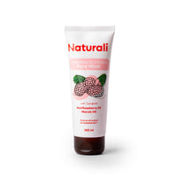 Naturali Hydrating Oil Control Face Wash with Red Raspberry Oil & Marula Oil | Deep Cleansing | Oil Control | Hydrating | Ideal for Oily Skin | 100ml