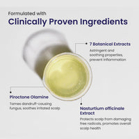 RE' EQUIL Dandruff Control Shampoo | Reduces Dandruff And Regulates Sebum Production | All Hair Types | 250Ml