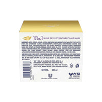 Dove 10 In 1 Shine Revive Treatment Hair Mask, 300 Millilitre | Floral, For Dull Hair