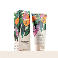 LuxaDerme Korean Exfoliating Face Wash | Deep Cleansing & Oil Control | Removes Excess Oil, Dirt & Makeup | Enriched with Apricot, Turmeric & Ginger | Face Cleanser for Glowing Skin,100ml(Pack of 1)