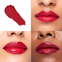LoveChild Masaba - Twisted - Luxe Matte Lipstick, Keeps Lips Moisturised, Long lasting, Cherry Red, Bullet Matte Lipstick, 4ML