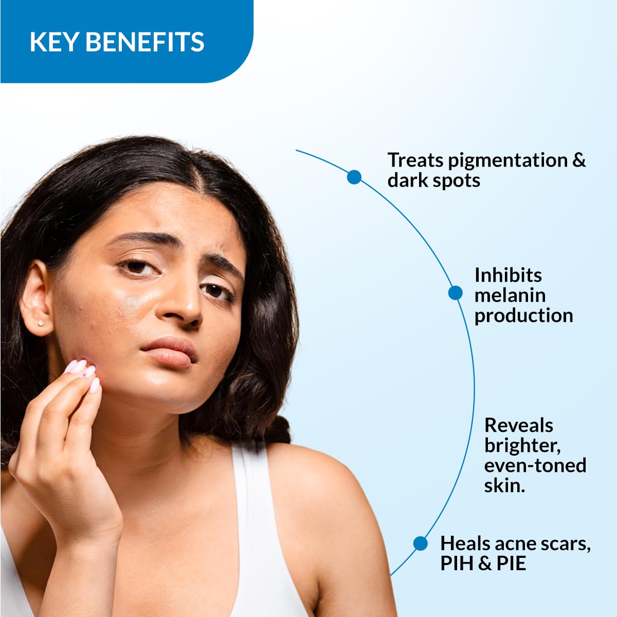 Fixderma Skarfix-TX Face Serum with 4% Kojic Acid, 4% Niacinamide Serum, 3% Tranexamic Acid & 2% Alpha Arbutin | Treats Hyper Pigmentation & Melasma | Reduce Acne Spots | brightening the Skin - 30Ml