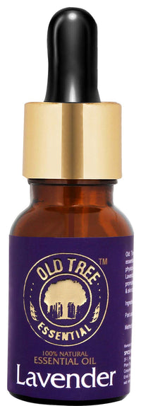 Old Tree Lavender Essential Oil for Home Fragrance (15ml) - Pure & Natural Lavender Oil for Skin, Hair growth, Sleep, Diffuser, Soap Making - Essential Oil with Dropper for Aromatherapy and Relaxation