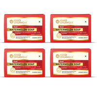 Khadi Organique Natural Herbal Watermelon Soap Pack of 4