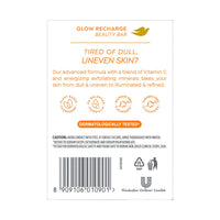 Dove Glow Recharge Serum Beauty Bar | 3% Brightening serum + Vit C | Energizes & Illuminates skin | Paraben & SLS free | 375g (125g x 3)