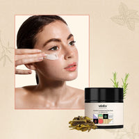 Vedix Customized Face Pack - Samdha Firming Facial Clay Mask For Ageing Skin With Daruharidra + Rosemary + Bentonite