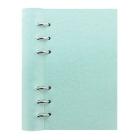 Filofax Clipbook, Classic Refillable Notebook, Duck Egg, Personal (6.75 x 3.75