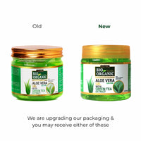 INDUS VALLEY 100% Natural, Pure Aloe Vera Gel for Skin and Hair - (175ml*2=350ml) Set of 2