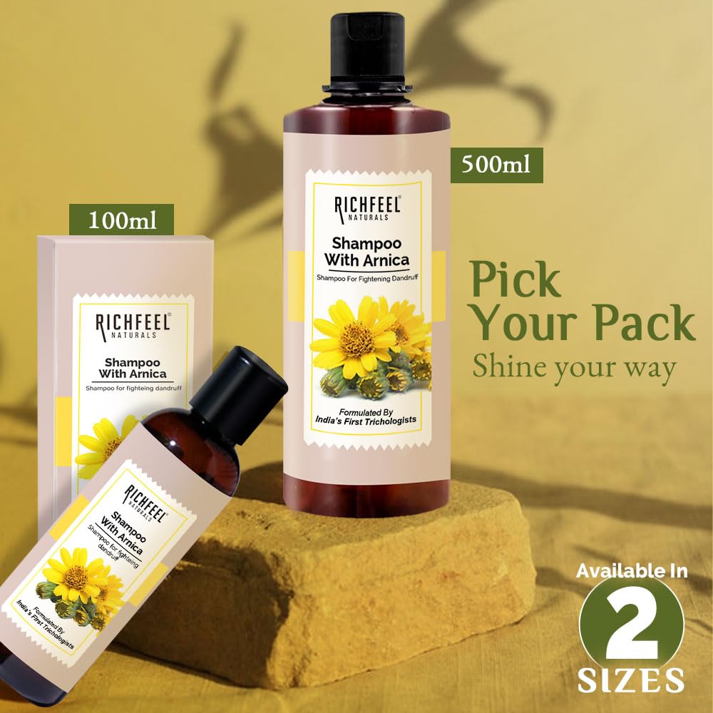 Richfeel with Arnica Shampoo, 500ml