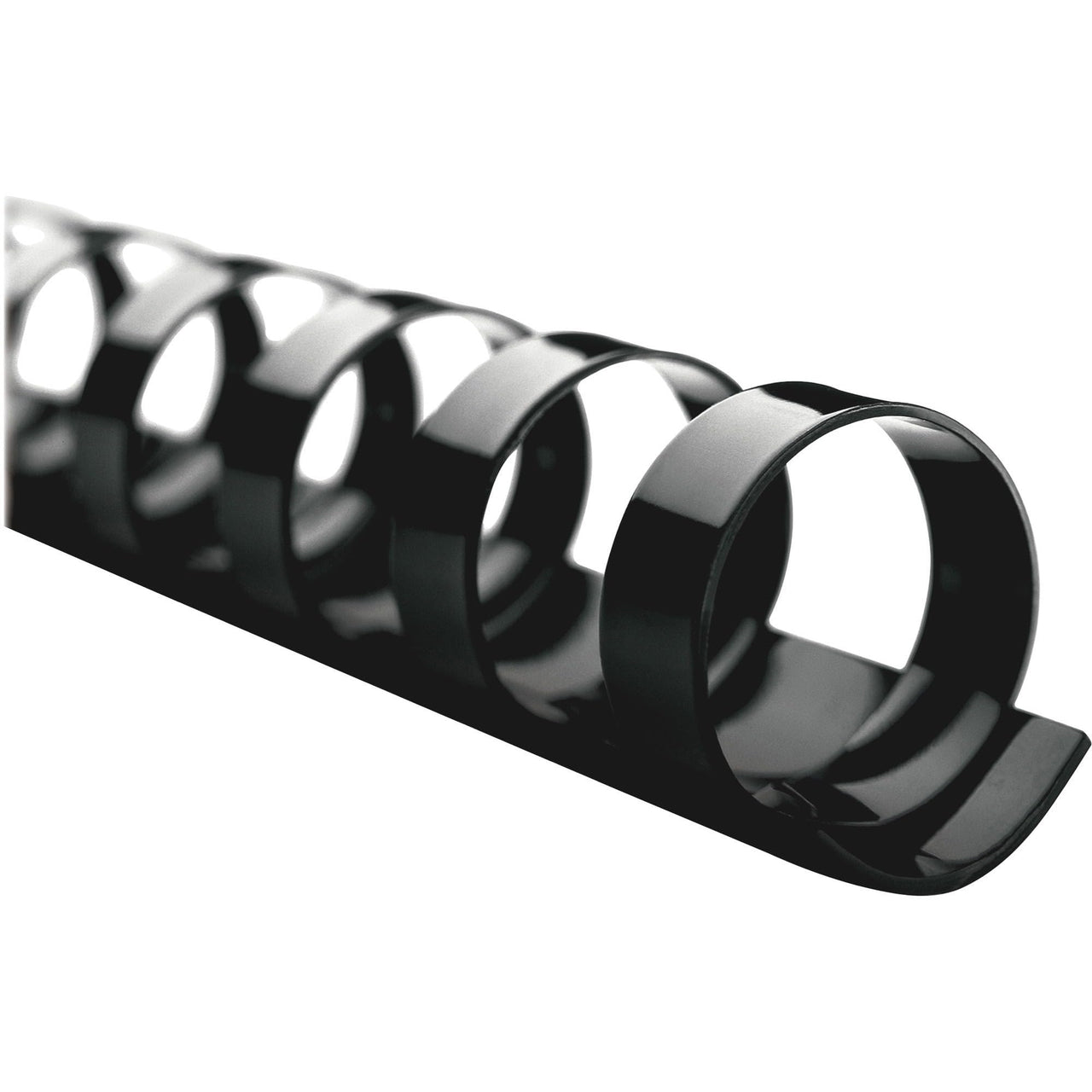 GBC Binding Spines/Spirals/Coils, 1/4" Diameter, 25 Sheet Capacity, CombBind, Black, 100 Pack (4000020) 1/4" Diameter/25 Sheet Capacity