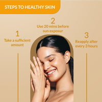 Fixderma Shadow Tinted Sunscreen Medium SPF 50 PA+++ | 1% Hyaluronic Acid & Vitamin E | Brightens & Nourishes the Skin | UVA & UVB Protection | Lightweight | No White Cast | For All Skin Types - 30gm