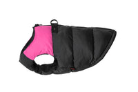 Gooby Padded Vest Dog Jacket - Pink, X-Large - Warm Zip Up Dog Vest Fleece Jacket with Dual D Ring Leash - Winter Water Resistant Small Dog Sweater - Dog Clothes for Small Dogs Boy and Medium Dogs