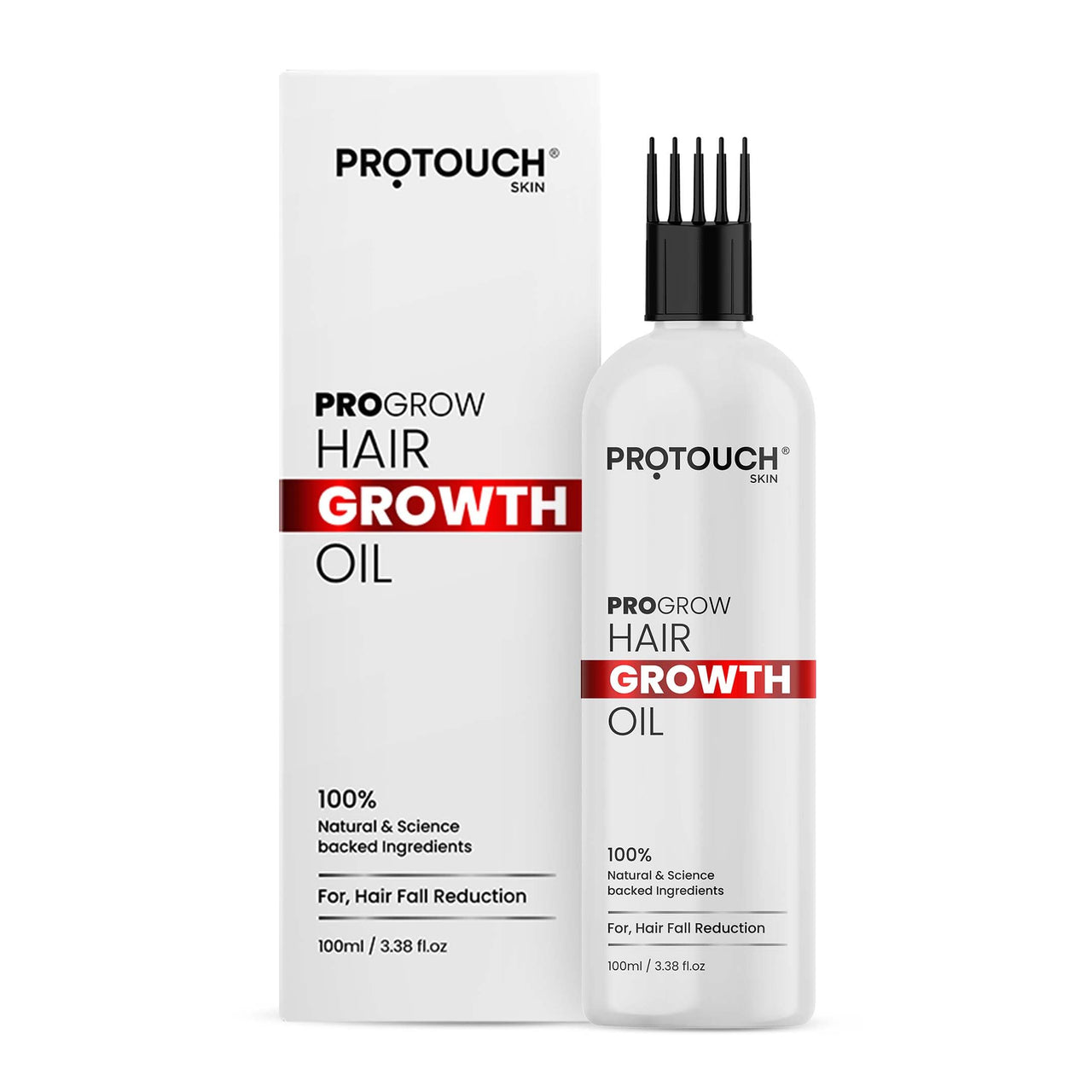 PROTOUCH PROGROW Hair Oil For Men And Women | Reduces Hair Fall & Dandruff | 100 Ml