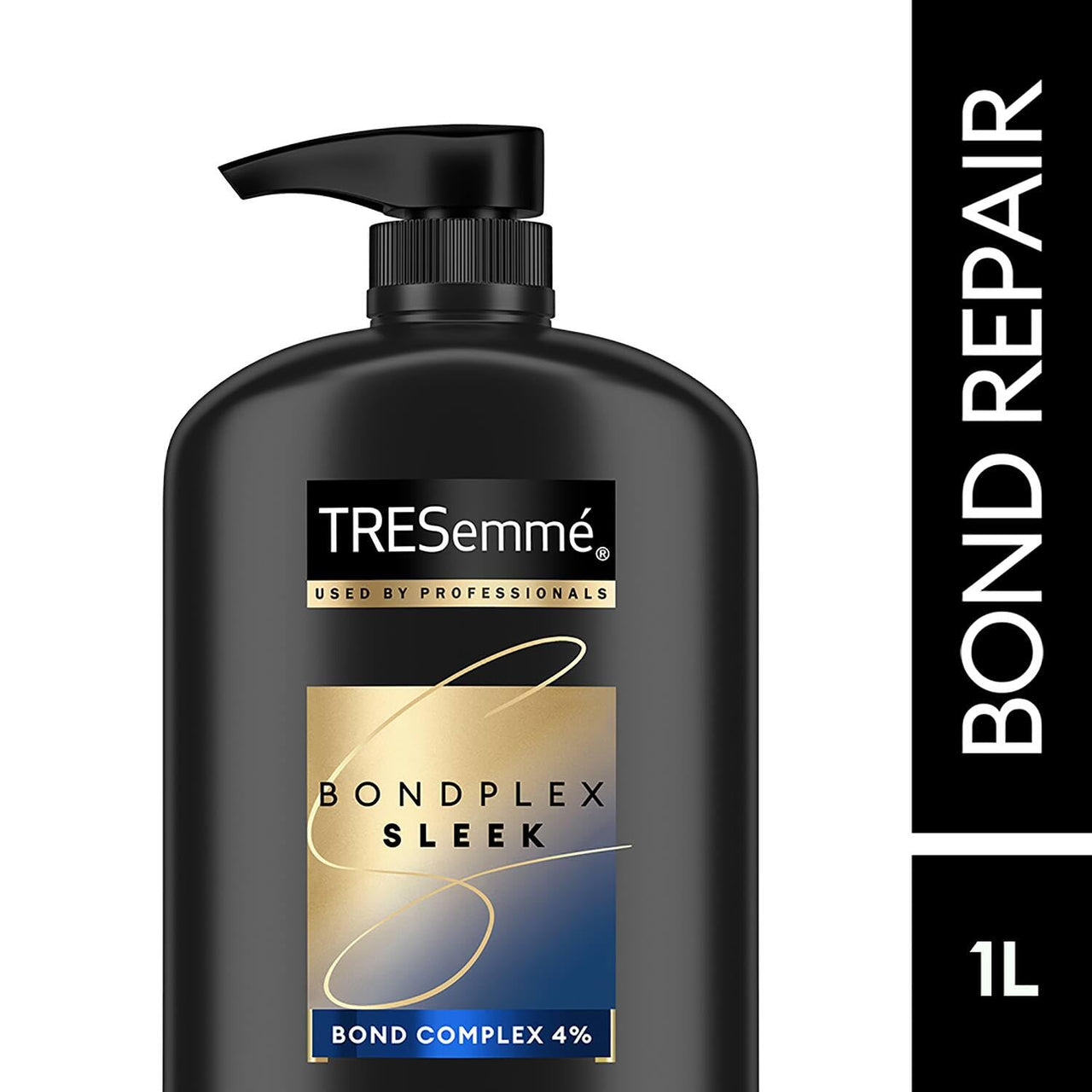 TRESemme Bondplex Sleek Shampoo 1000ml With Salon-Inspired Protein Bonding Complex | Repairs Damaged Hair | Restores Hair Strength