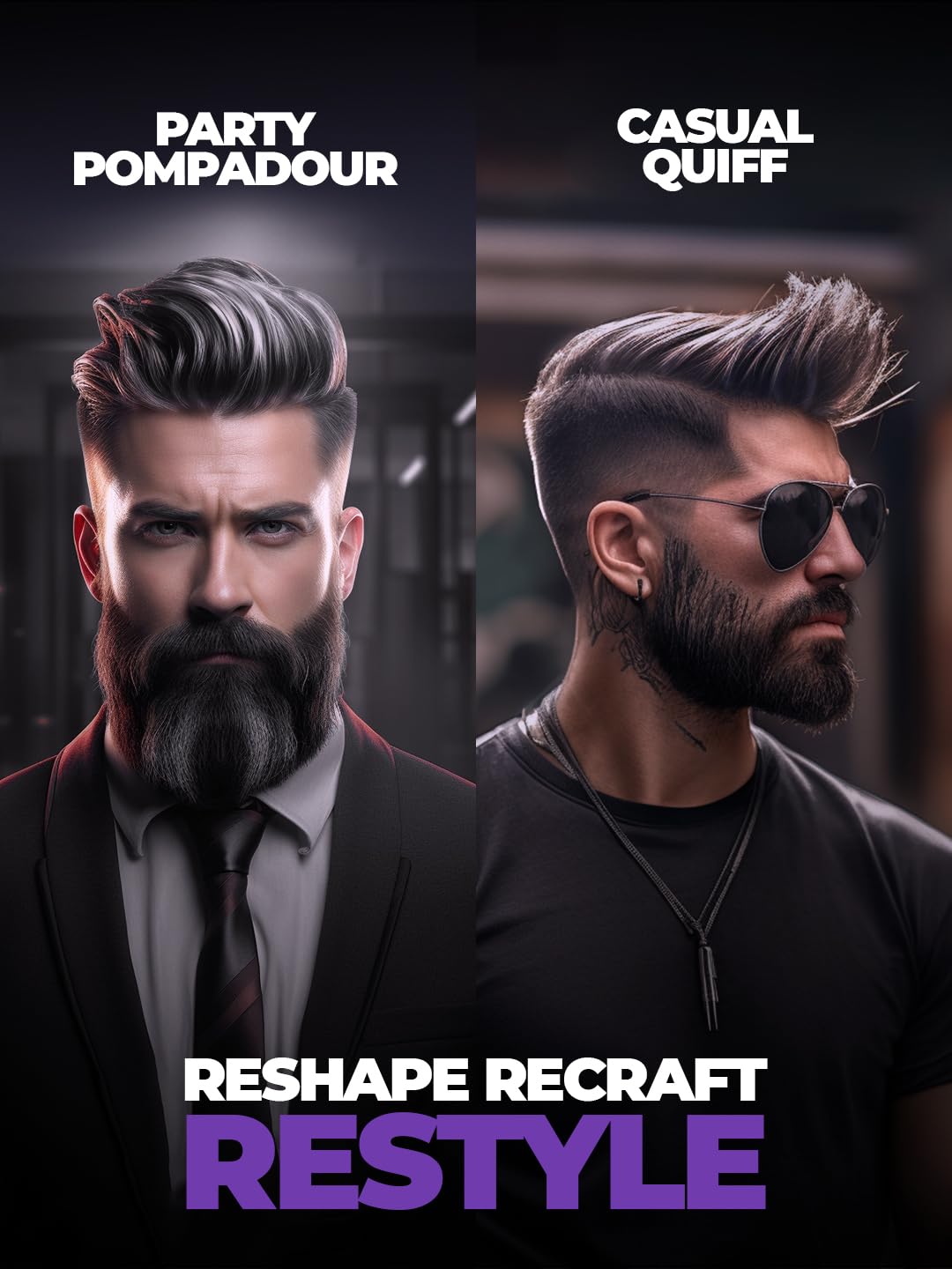 Beardo Xxtra Stronghold Hair Wax, 100 gm (Pack of 2) | Crystal Hair Wax | Hair Wax For Men | Hair Styling Wax for Glossy Finish & Shine | Strong Hold Hair Wax