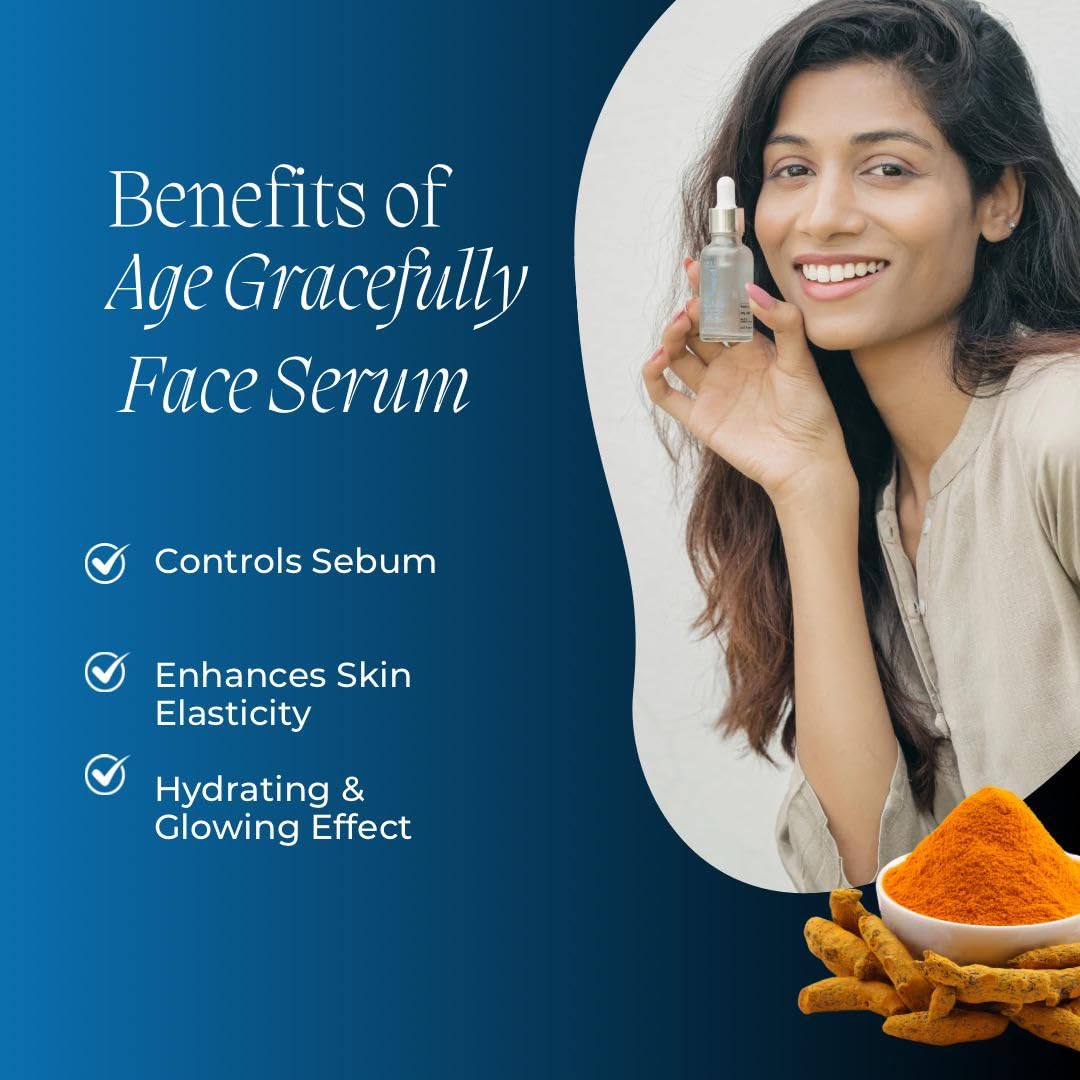 Jivada Face Serum | Vitamin C & Niacinamide for Glowing Skin | Anti-Acne, Brightening & Pore Care | Dermatologist Tested | Sulphate & Paraben Free | For Men & Women | 30ml