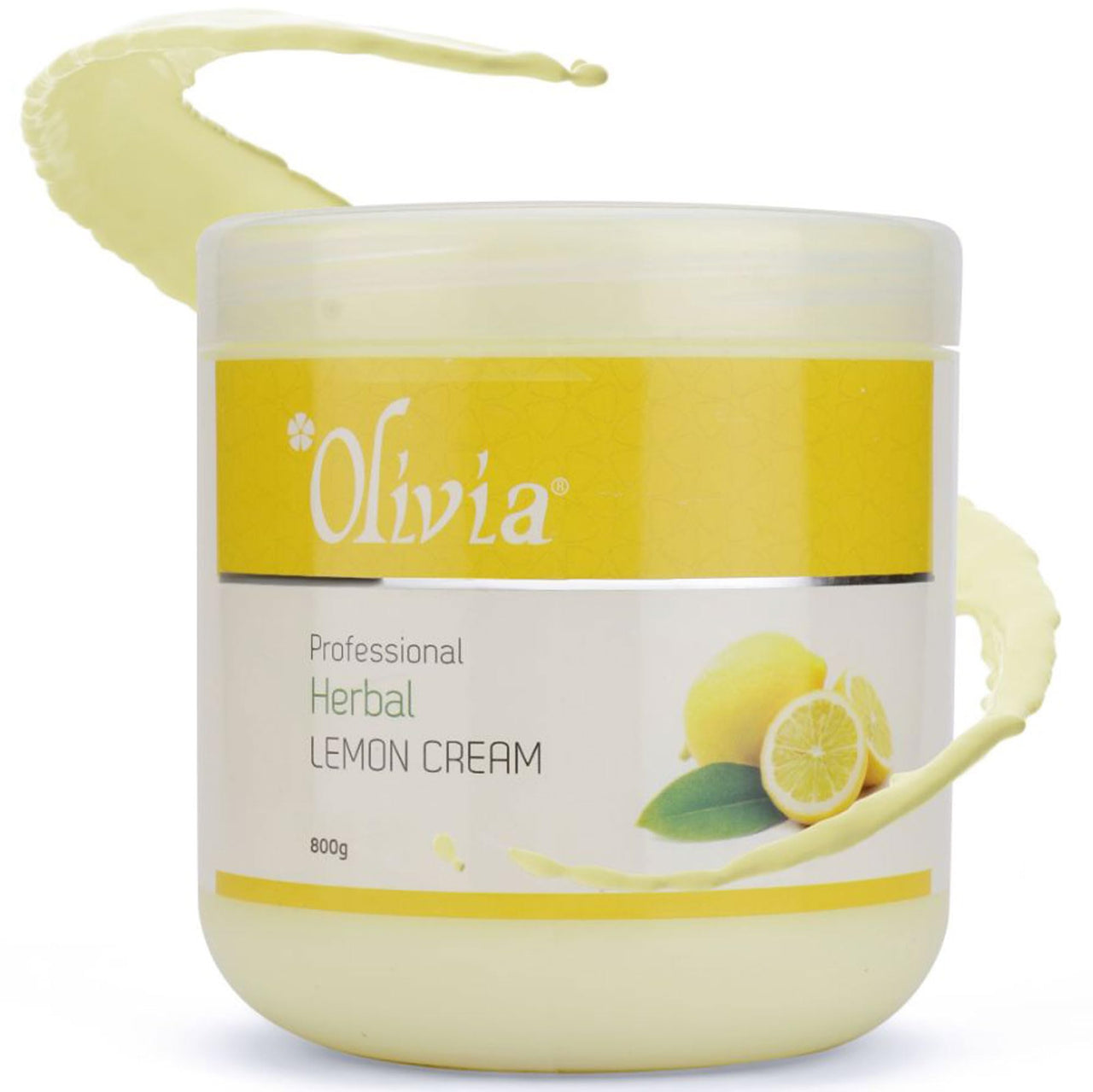 Olivia Herbal Lemon Facial Massage Cream 800g, 800 g