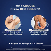 Nivea Body Lotion For Very Dry Skin, Cocoa Nourish, With Coconut Oil & Cocoa Butter, For Men & Women, 400 ml&Nivea Fresh Active Deodorant Roll On For Men, 50ml