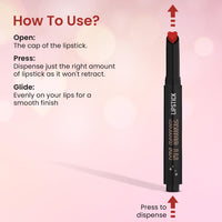Swiss Beauty My Shine Creamy Lipstick with Vitamin E | Long Lasting Lipstick with Shiny finish | Shade- Pink Victoria, 1.5gm