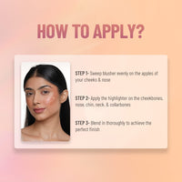 Swiss Beauty Mini Baked Shimmer Blusher And Highlighter Palette For Face Makeup| Multicolor-6, 7 Gm |