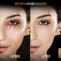 Lakmé Absolute Mattereal Mousse Concealer 04 Caramel, 9G, Full, Acne Prone