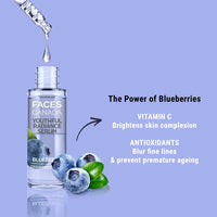 FACESCANADA Youthful Radiance Serum, 27 ml | Blueberry, AHA & Ceramides | Biphasic Face Serum | Anti-Ageing | Brightens, Hydrates, Moisturizes for Younger-Looking, Radiant Skin