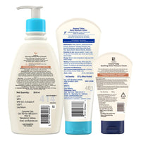 Combo Pack: Aveeno Baby Daily Moisturizing Wash & Shampoo (354ml) + Daily Moisture Lotion (227g) + Soothing Relief Moisture Cream 100g | With natural oat extract | Hypoallergenic, pediatrician recommended | pH balanced formulation with no added parabens a
