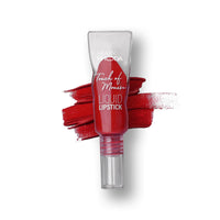 Hilary Rhoda Touch Of Mousse Lipstick | Matte Finish & Long Lasting | Infused with Vitamin E | Weightless & Liquid Lipstick with Mousse Finish | Smudge & Water Proof | Vegan - 5ml (Exposed Red - Shade 09)