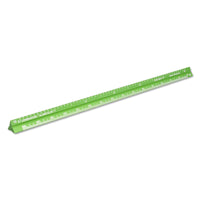 Alumicolor 3610-6 Aluminum Combination Pocket Scale, 6IN, Green