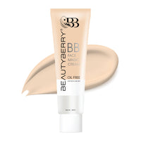 Beauty Berry BB Face Magic Cream Foundation – 60ml | Long Lasting, Matte Finish, Easily Blendable with Natural Coverage | Oil Free & Lightweight BB Cream for Women (Golden Beige)